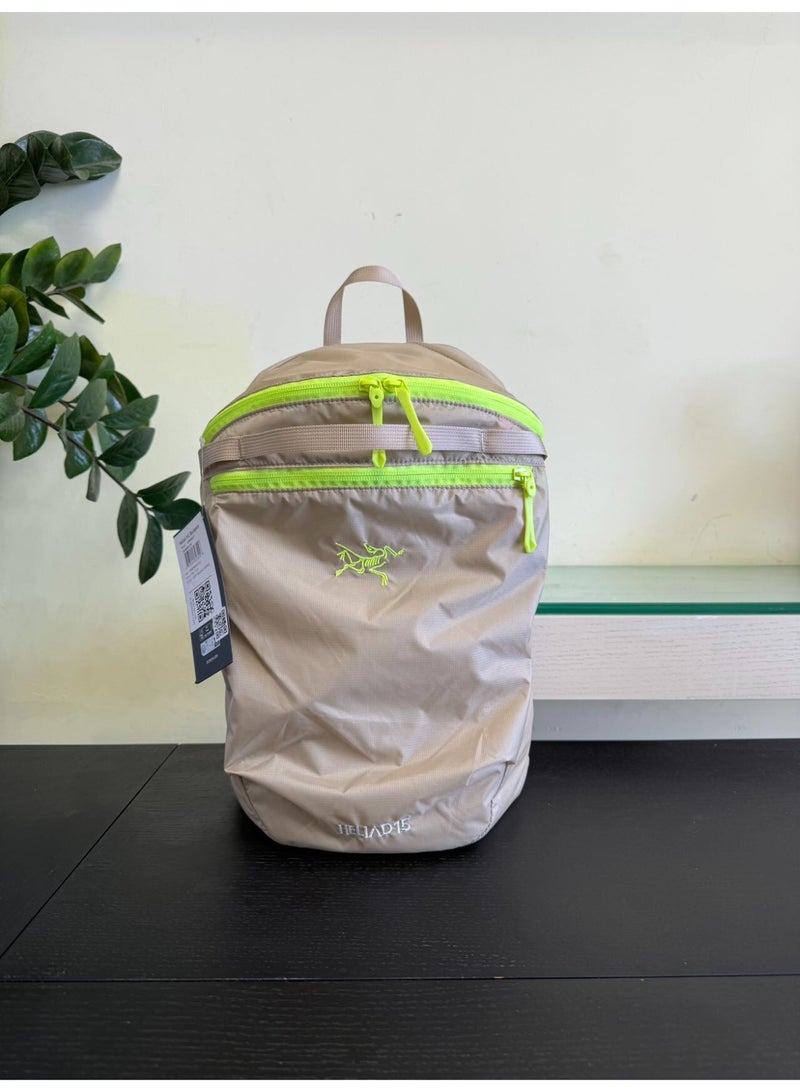 ARCTERYX Arc'teryx Heliad 15L Multi-functional Outdoor Backpack with Embroidered Logo for Hiking, Camping, Commuting, and Travel - Image 2